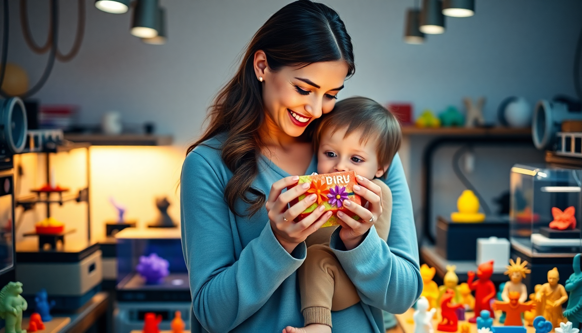 Celebrate Mother's Day with Unique 3D Printed Gifts