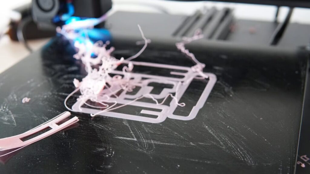 PLA not sticking to the printer bed