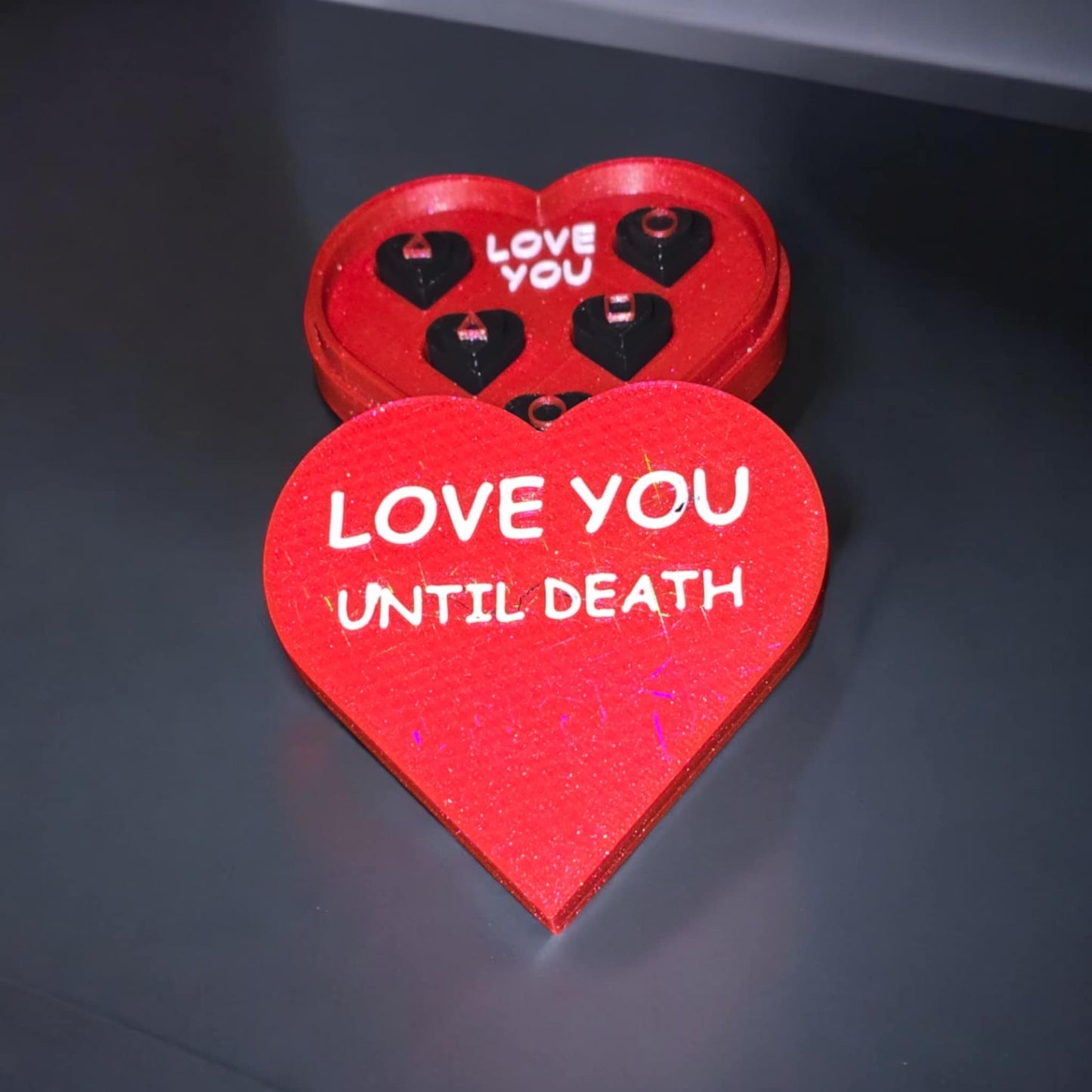 Valentines Day Limited Edition Gonggi | Pebble Dice Game | Weighted Gonggi | Korean Game | Fun For Couples | Unique Gift